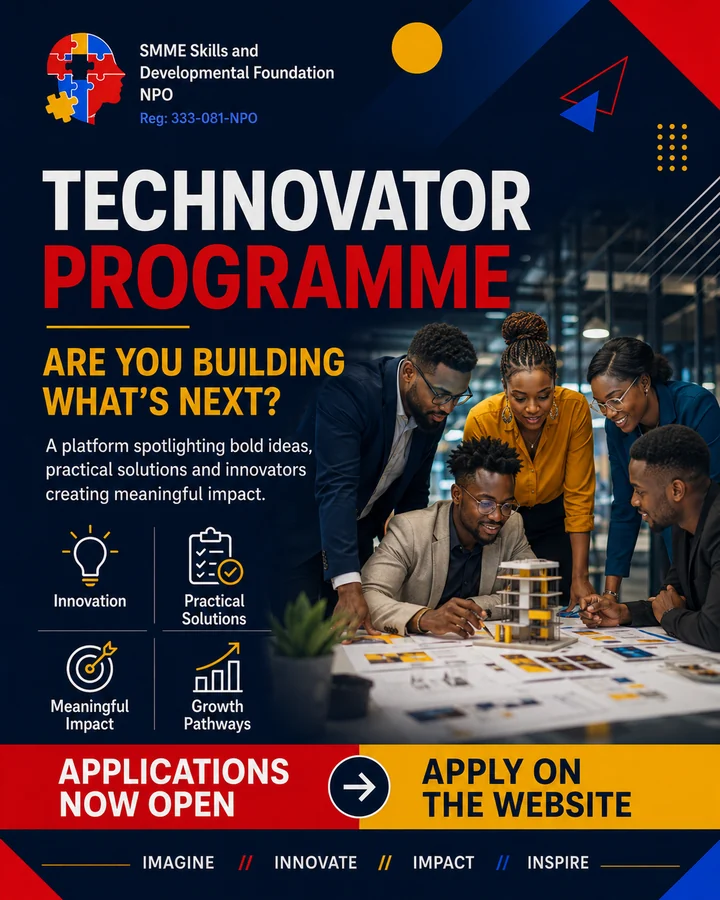 TechnoVator Programme applications now open poster